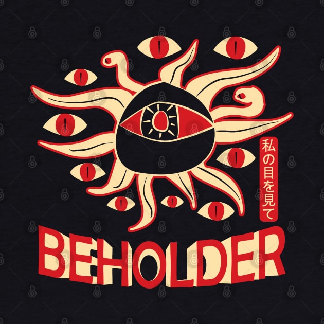 Beholder - D&D Dungeons and Dragons Fantasy RPG Game Monster by sadpanda